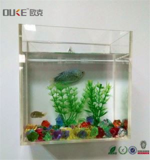 Décideurs Supplier Chinwa a Acrylic pwason tank Aquarium Kanpe Pou vann