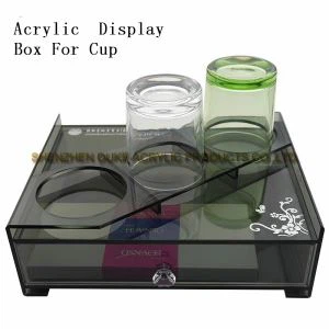 Fashion Design Translucent Nwa plastik Display ka Box Display Box