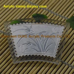 Cho vann Acrylique sele ekspozisyon bwat-Clear Perspex sele ka