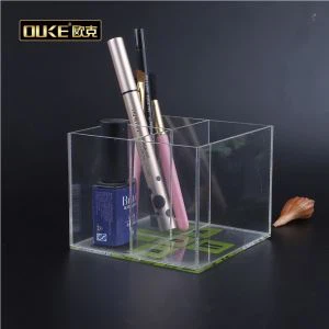Samll Acrylique nan depo bwat divize okenn
