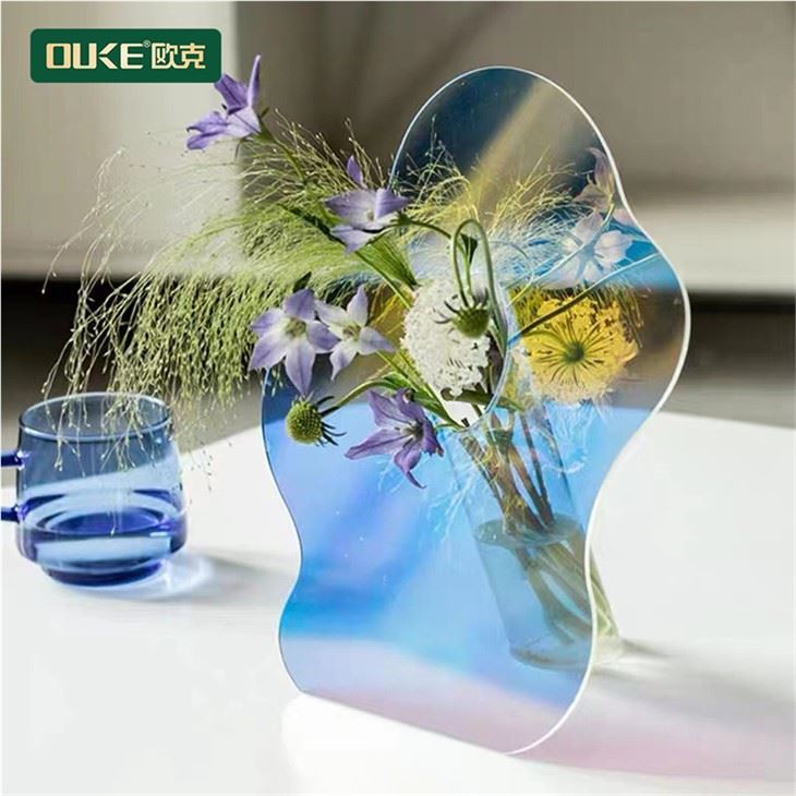 Colored Acrylic Vase